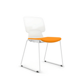 Alex-B Simple Plastic Stackable Sled Base Training Chair - Gavisco Office Furniture